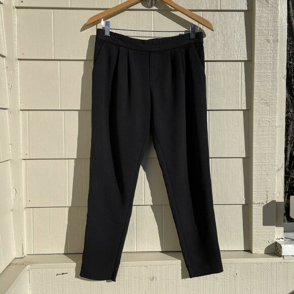 Journal Standard Women's Pleated Trousers Pants Black Tapered Japan - Picture 1 of 7